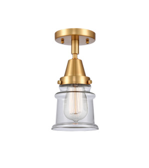Caden One Light Flush Mount in Satin Gold (405|447-1C-SG-G182S)