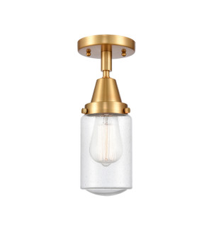 Caden One Light Flush Mount in Satin Gold (405|447-1C-SG-G314)