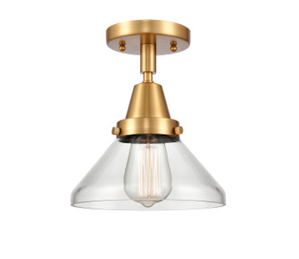 Caden One Light Flush Mount in Satin Gold (405|447-1C-SG-G4472)