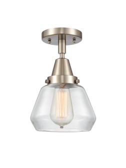 Caden One Light Flush Mount in Brushed Satin Nickel (405|447-1C-SN-G172)