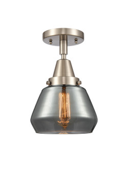 Caden One Light Flush Mount in Brushed Satin Nickel (405|447-1C-SN-G173)