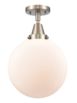 Caden One Light Flush Mount in Brushed Satin Nickel (405|447-1C-SN-G201-10)
