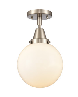 Caden One Light Flush Mount in Brushed Satin Nickel (405|447-1C-SN-G201-8)