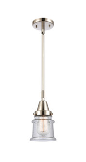 Caden LED Mini Pendant in Antique Brass (405|447-1S-AB-G184S-LED)
