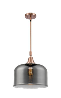 Caden LED Mini Pendant in Antique Copper (405|447-1S-AC-G73-L-LED)