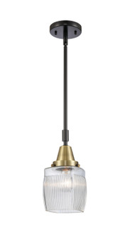 Caden LED Mini Pendant in Black Antique Brass (405|447-1S-BAB-G302-LED)