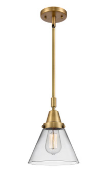 Caden One Light Mini Pendant in Brushed Brass (405|447-1S-BB-G42)