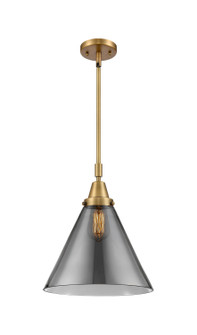 Caden LED Mini Pendant in Brushed Brass (405|447-1S-BB-G43-L-LED)