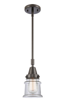 Caden One Light Mini Pendant in Oil Rubbed Bronze (405|447-1S-OB-G182S) Caden One Light Mini Pendant in Oil Rubbed Bronze (405|447-1S-OB-G182S)