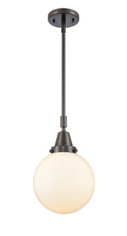 Caden LED Mini Pendant in Oil Rubbed Bronze (405|447-1S-OB-G201-8-LED)