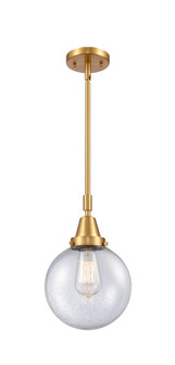 Caden One Light Mini Pendant in Satin Gold (405|447-1S-SG-G204-8)
