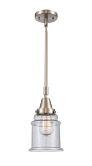 Caden One Light Mini Pendant in Brushed Satin Nickel (405|447-1S-SN-G184)