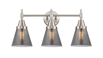 Caden LED Bath Vanity in Satin Nickel (405|447-3W-SN-G63-LED)