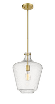 Norwalk LED Mini Pendant in Satin Gold (405|493-1S-SG-G504-12-LED)