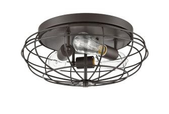 Austere LED Flush Mount in Oil Rubbed Bronze (405|510-3C-OB-LED)