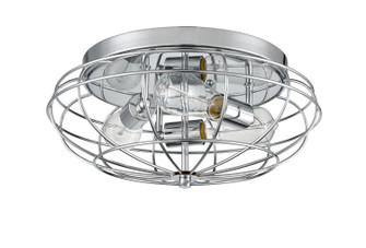 Austere LED Flush Mount in Polished Chrome (405|510-3C-PC-LED)