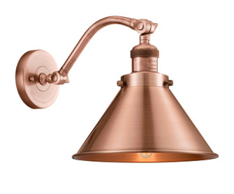 Franklin Restoration LED Wall Sconce in Antique Copper (405|515-1W-AC-M10-AC-LED)