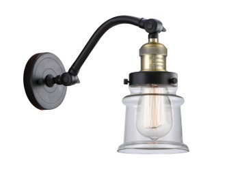 Franklin Restoration LED Wall Sconce in Black Antique Brass (405|515-1W-BAB-G182S-LED)