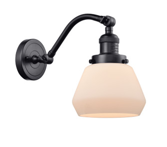 Franklin Restoration One Light Wall Sconce in Matte Black (405|515-1W-BK-G171)