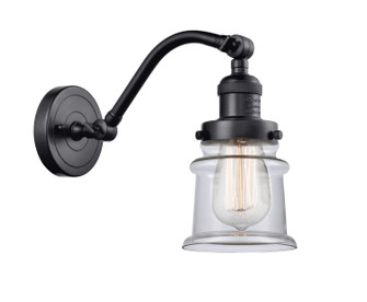 Franklin Restoration LED Wall Sconce in Matte Black (405|515-1W-BK-G182S-LED)