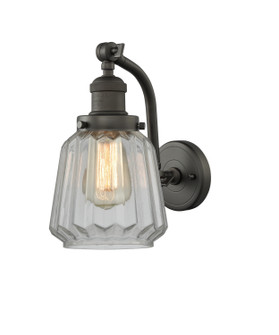 Franklin Restoration LED Wall Sconce in Oil Rubbed Bronze (405|515-1W-OB-G142-LED)