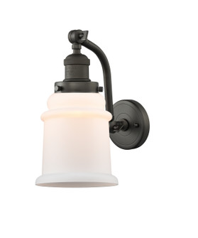 Franklin Restoration One Light Wall Sconce in Oil Rubbed Bronze (405|515-1W-OB-G181)