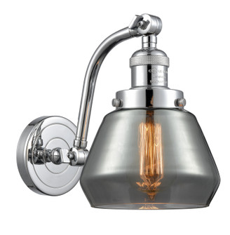 Franklin Restoration One Light Wall Sconce in Polished Chrome (405|515-1W-PC-G173)