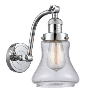 Franklin Restoration One Light Wall Sconce in Polished Chrome (405|515-1W-PC-G194)