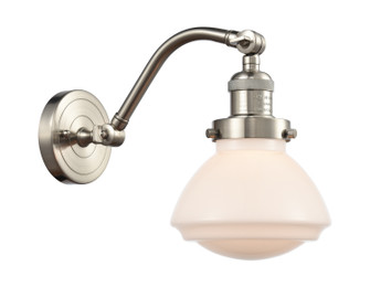 Franklin Restoration One Light Wall Sconce in Brushed Satin Nickel (405|515-1W-SN-G321)