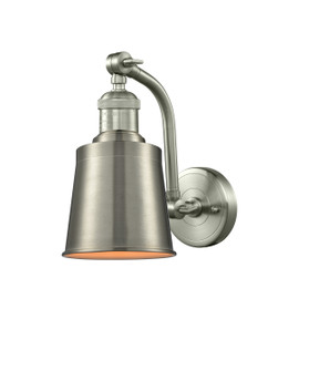Franklin Restoration LED Wall Sconce in Brushed Satin Nickel (405|515-1W-SN-M9-SN-LED)