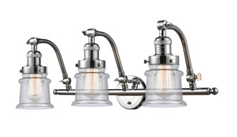 Franklin Restoration Three Light Bath Vanity in Polished Chrome (405|515-3W-PC-G184S)