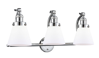 Franklin Restoration LED Bath Vanity in Polished Chrome (405|515-3W-PC-G61-LED)