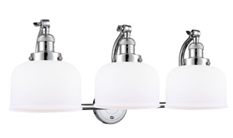 Franklin Restoration Three Light Bath Vanity in Polished Chrome (405|515-3W-PC-G71) Franklin Restoration Three Light Bath Vanity in Polished Chrome (405|515-3W-PC-G71)