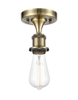 Ballston One Light Semi-Flush Mount in Antique Brass (405|516-1C-AB)