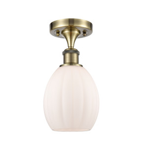 Ballston LED Semi-Flush Mount in Antique Brass (405|516-1C-AB-G81-LED)