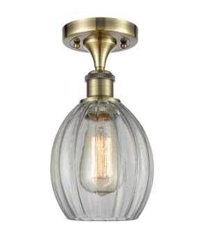 Ballston LED Semi-Flush Mount in Antique Brass (405|516-1C-AB-G82-LED)