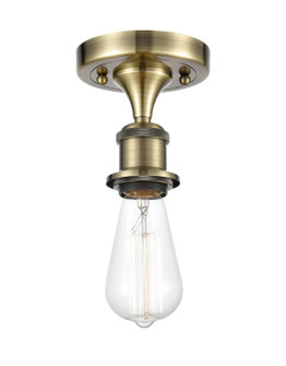 Ballston LED Semi-Flush Mount in Antique Brass (405|516-1C-AB-LED)
