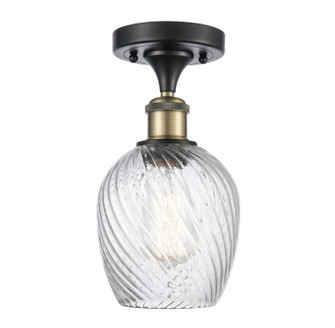 Ballston LED Semi-Flush Mount in Black Antique Brass (405|516-1C-BAB-G292-LED)