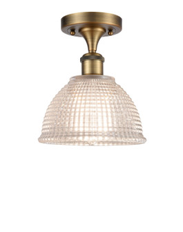 Ballston LED Semi-Flush Mount in Brushed Brass (405|516-1C-BB-G422-LED)