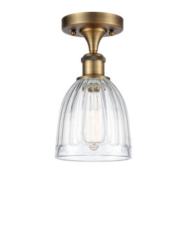 Ballston LED Semi-Flush Mount in Brushed Brass (405|516-1C-BB-G442-LED)