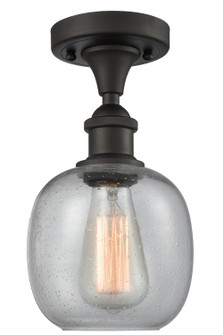 Ballston One Light Semi-Flush Mount in Oil Rubbed Bronze (405|516-1C-OB-G104)