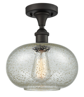 Ballston One Light Semi-Flush Mount in Oil Rubbed Bronze (405|516-1C-OB-G249)