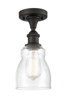 Ballston One Light Semi-Flush Mount in Oil Rubbed Bronze (405|516-1C-OB-G394)