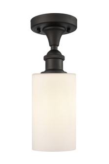 Ballston One Light Semi-Flush Mount in Oil Rubbed Bronze (405|516-1C-OB-G801)