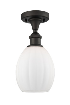 Ballston One Light Semi-Flush Mount in Oil Rubbed Bronze (405|516-1C-OB-G81)
