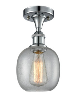 Ballston One Light Semi-Flush Mount in Polished Chrome (405|516-1C-PC-G104)