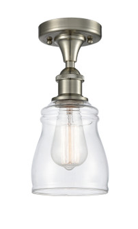 Ballston One Light Semi-Flush Mount in Brushed Satin Nickel (405|516-1C-SN-G392)