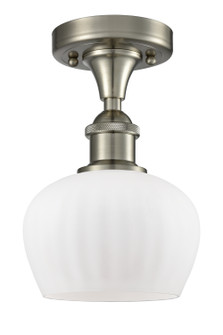 Ballston One Light Semi-Flush Mount in Brushed Satin Nickel (405|516-1C-SN-G91)