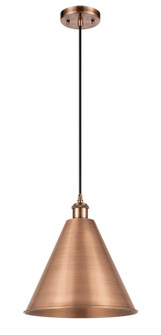 Ballston LED Mini Pendant in Antique Copper (405|516-1P-AC-MBC-16-AC-LED)