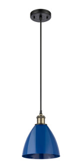 Ballston One Light Mini Pendant in Black Antique Brass (405|516-1P-BAB-MBD-75-BL)
